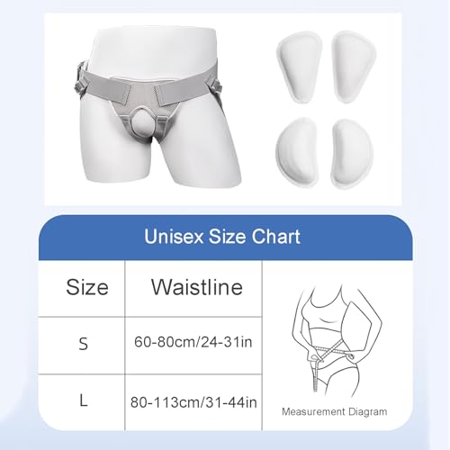 Faja para Hernia Inguinal con Soporte Ajustable y Almohadillas miniatura 2