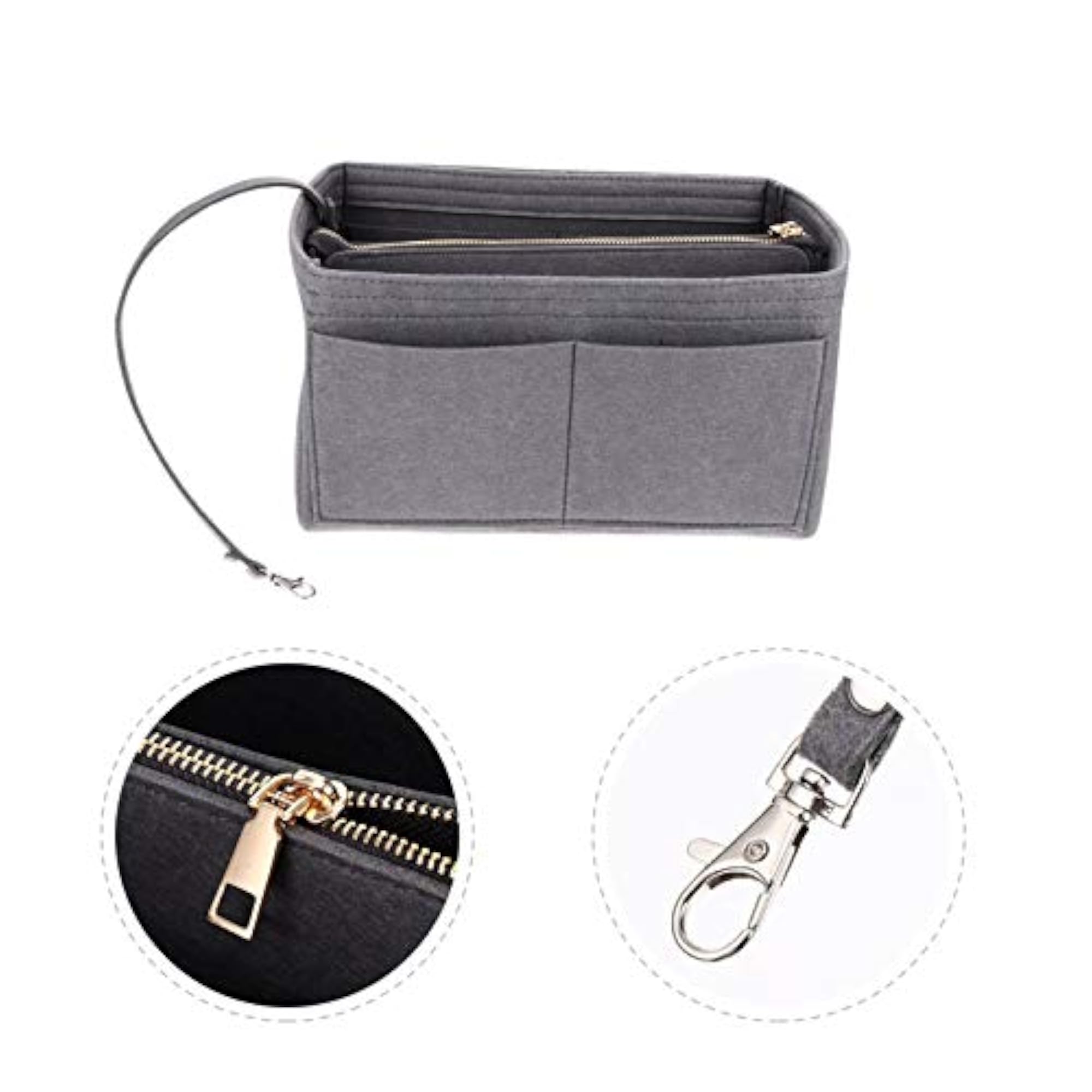 Foldable Cosmetic Toiletry Bag Lady Makeup Storage Bag