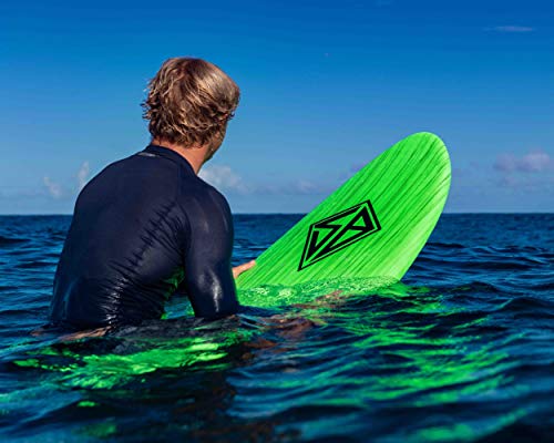 Scott Burke 6' Baja Soft Surfboard, Lime Green #TOP1