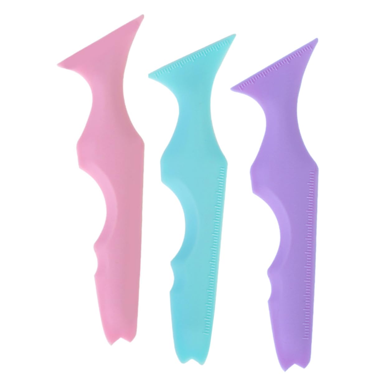 Healeved 9pezzi Stencil Silicone Per Eyeliner Strumento Riutilizzabile Per Applicazione Precisa Makeup Per Sopracciglia Principianti e Professionisti