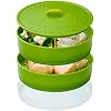 Amazon.com: Chef'n SteamSum Stackable Stovetop Wok or Microwave Steamer ...