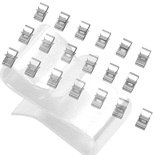 Lonwin 25PCS Trailer Frame Wire Clips Replacement Parts and Accessories for Ski Boat Fishing Boat Sailboat Trailer