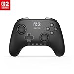PowerA Advantage Wireless Controller for Nintendo Switch 2 - Black, Officially Licensed, Hall Effects, Mappable Buttons, Pro Controller, C Button, Motion Controls