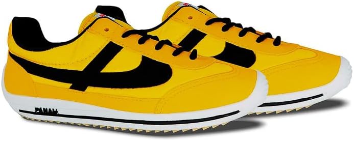 PANAM Classic Jogger | Unisex Tennis Shoe 5 Women/4 Men Yellow/Black
