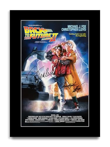 HWC Trading Back to the Future Part II Gifts Printed Poster Signed Autograph Picture for Movie Memorabilia Fans (ID-002829) - A4 Print Only