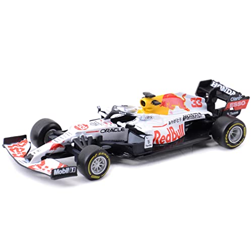 Modelo de Coche de Carreras 1:43 RB16B Die-Cast miniatura 2