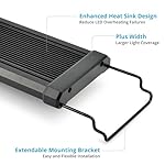 NICREW ClassicLED Plus LED Aquarium Light with Timer, 15 Watts, for 18 to 24 Inch Fish Tank Light, Daylight and Moonlight Cycle, Brightness Adjustable - Image 4