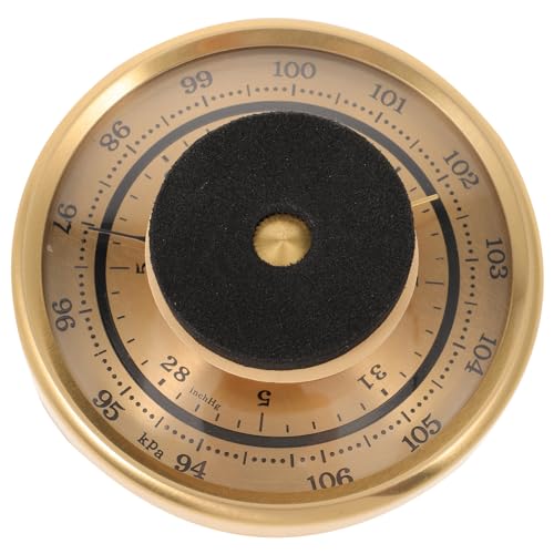 POPETPOP Baromètre Intérieur Multifonctions à Affichage Baromètre Portable Compact Thermomètre Hygromètre Indicateur Pluie Et Soleil Appareil De Mesure Pression Atmosphérique Et Humidité