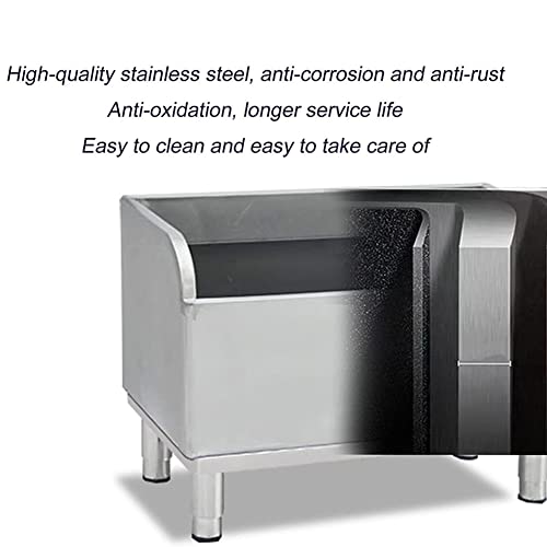 Lavabo utilitaire polyvalent en inox rigide pour garage et atelier