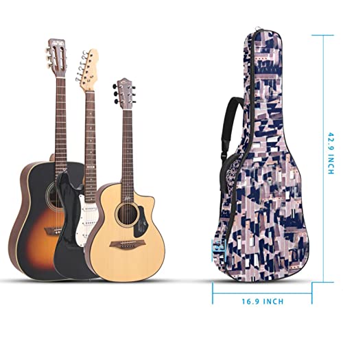 Housse de transport étanche pour guitare avec bandoulière réglable Galaxu Planet, Multicolore 08, 42.9×16.9×4.7 in… - Les Beatles, Paul McCartney, John Lennon, RIngo Starr, George Harrison Housse de transport étanche pour guitare avec bandoulière réglable Galaxu Planet, Multicolore 08, 42.9x16.9x4.7 in… – Image 6