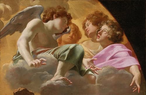 Tableaux Maquette du retable de Saint-Pierre Simon Vouet Décoration Maison 60x90cm