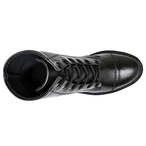COTURNO FEMININO LUMA VENTURA DOVER (36, Preto Fosco)