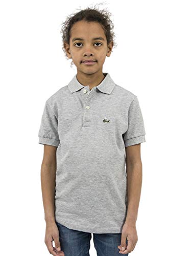 Lacoste Jungen Pj2909 Poloshirt, Grau (Argent Chine), 14 Jahre (Herstellergröße: 14A)