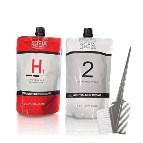 Hair Rebonding Hair Straightener + Neutralizing Emulsion