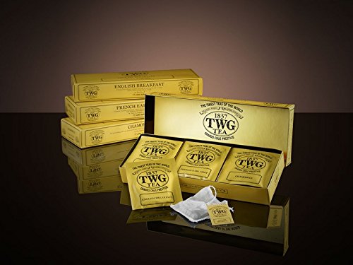 Thé Royal Darjeeling FTGFOP1 TWG : l'excellence des sachets de coton cousus main