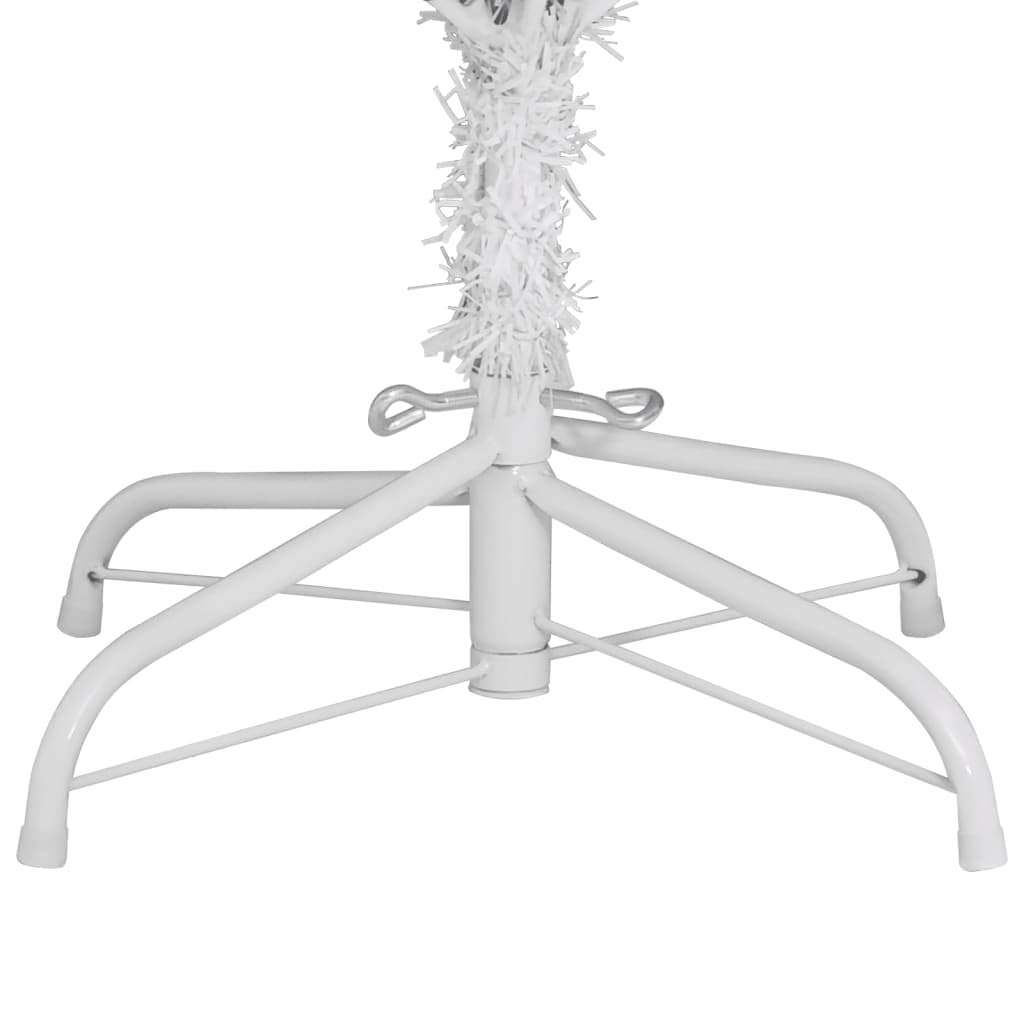 Sapin de Noël Artificiel à charnières avec Support Blanc 180 cm,Maison & Jardin,Décorations,Décorations de Noël & saisonnières,Sapins de noël,4.62 kg-357786
