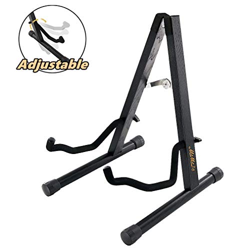 Guitar Stand - MIMIDI Wood Acoustic Guitar Stand, Electric Guitar Stand, Folding A