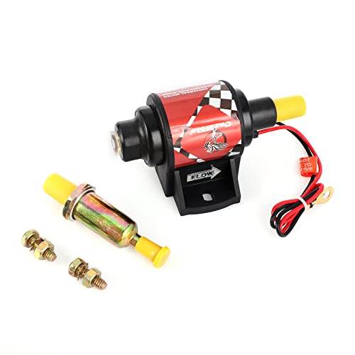 CarBole Gasoline Electric Fuel Pump Universal 5/16 Inch Inlet and Outlet Inline 12V 1-2A 28GPH 2-3.5P.S.I. Operating Fuel Pressure by CarBole - Image 7