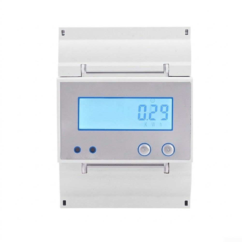 Contador digital LCD monofásico bidireccional RS485 | Precisión clase 1, medición bidireccional, comunicación RS485, para sistemas solares y almacenamiento de baterías