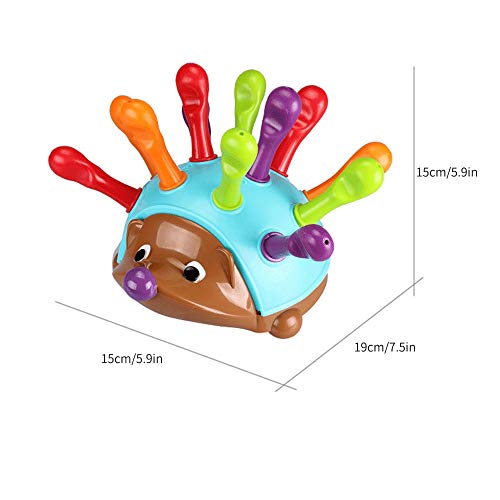 Kiboule Inserir ouriço brinquedo educação infantil montessori brinquedo foco treinamento motor fino