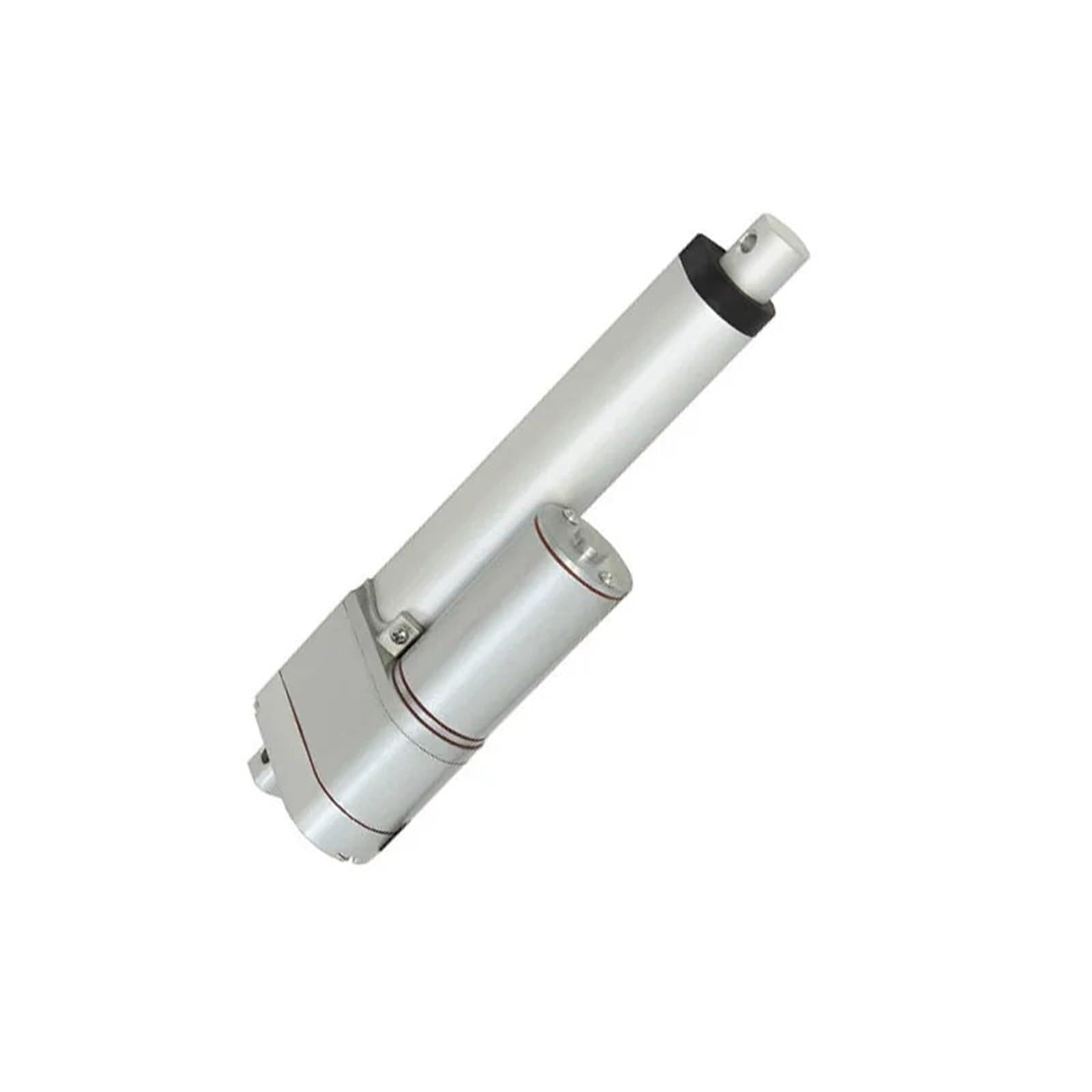 Mini actionneur linéaire avec potentiomètre de signal de position 24 V 12 V 50 mm Course 900 N 90 kg Charge 80 mm/s Vitesse (course 100 mm, 80 mm 50 n, 24 V)