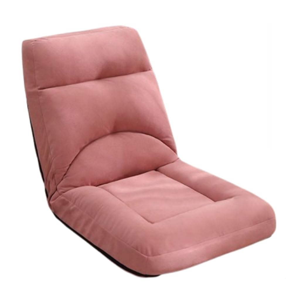 Fauteuil confortable de sol rose pour adulte et enfant