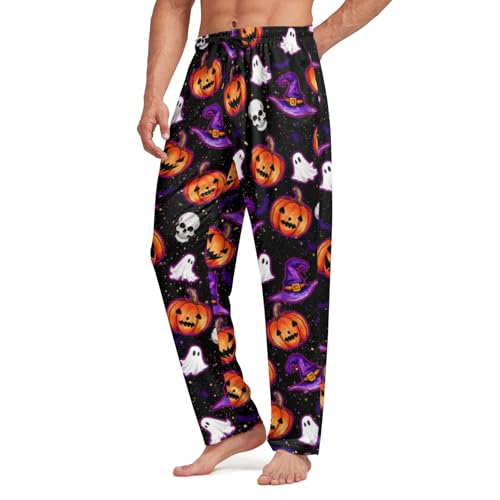 Mens Pajama Pants Paw Long Sleep Pajama Bottoms Sleepwear Elastic Drawstring Comfy Lounge Pants3