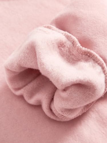 SHENHE Girl's Heart Print Sweatshirt Sequin Long Sleeve Crew Neck Cute Pullover Top4