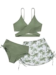 Deep Green+coconut Tree