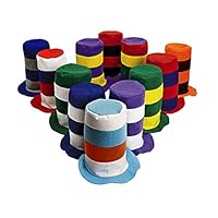Algopix Similar Product 16 - Stove Pipe Hats  Party Hats for Adults