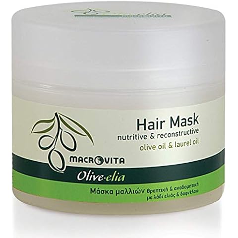 MACROVITA OLIVELIA HAIR MASK NUTRITIVE & RECONSTRUCTIVE OLIVE OIL & LAUREL OIL 200 ML Cover