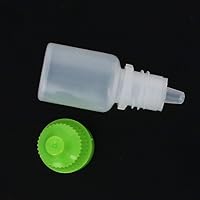 Vista 3 de Othmro Botellas cuentagotas de plástico de ojo de laboratorio de polietileno de 0.2 onzas, 10 piezas, gotero líquido exprimible de 0.2 fl oz boca