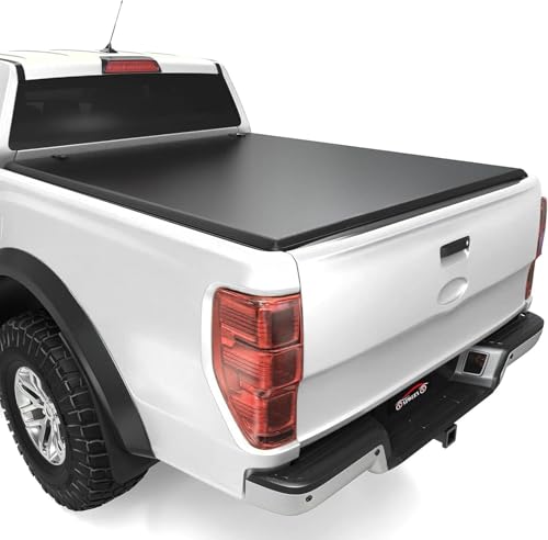 Soft Roll Up Truck Bed Tonneau Cover Fits 2019-2023 Ford Ranger 6FT (72.7") Bed