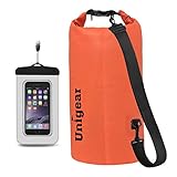 ✅Kit Impermeable Absolutamente: Mochila Estanca con Funda Impermeable para Movíl. Hay mucho colores y capacidades. Proporciona una protección tranquilizadora para su teléfono, cámara, ropa, cartera, documentos y otros objetos. A prueba de agua, arena, polvo y suciedad. Además, la funda para movíl es táctil, adapto a pantallas hasta 6,0", le permite usar su movíl incluso cuando en el agua.