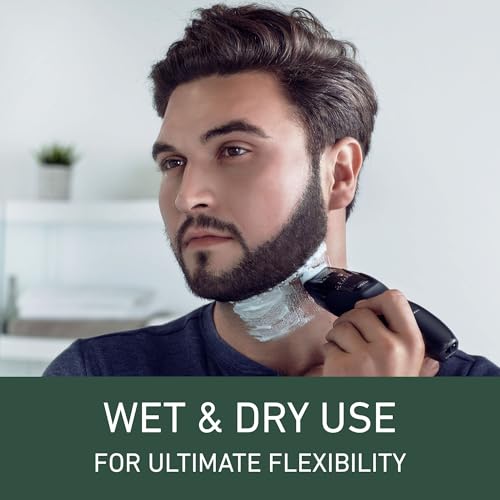 Panasonic ER-GB42 Wet & Dry Electric Beard Trimmer for Men with 20 Cutting Lengths, Standard UK 3 pin Plug, Black, 50 min usage - Image 4