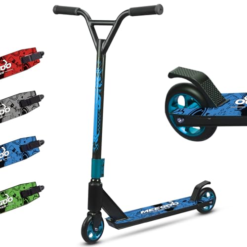 MEE GOO Pro Freestyle Stunt-Scooter ABEC-10 Kugellager, Trick-Scooter aus Leichter Legierung mit Rad...