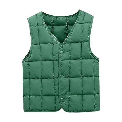 Children Loose Coat Toddler Boys Girls Down Vest Autumn Winter Front Buckle Trending Clothes for Teen Girls Crop