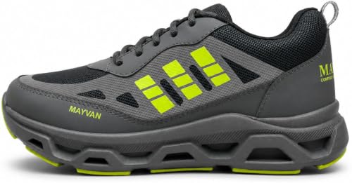 Image of Men Lightweight Running Gym Walking Sneakers for Men with Anti Slip Rubber Sole | Stylish & Comfortable | Ideal for Daily Use, Casual Outings, Parties, Travel & Gifts