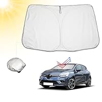Pare-soleil Avant Pliable Pour Renault Captur 2013-2025 - Protection Thermique Anti-UV Sur Mesure - Installation Facile Sans Outil