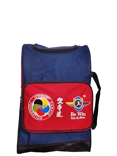 Image of Be Win WKF Logo & Karate Logo Printed Martial Arts Karate Equipment's Bag | Sports Accessories Training Bag