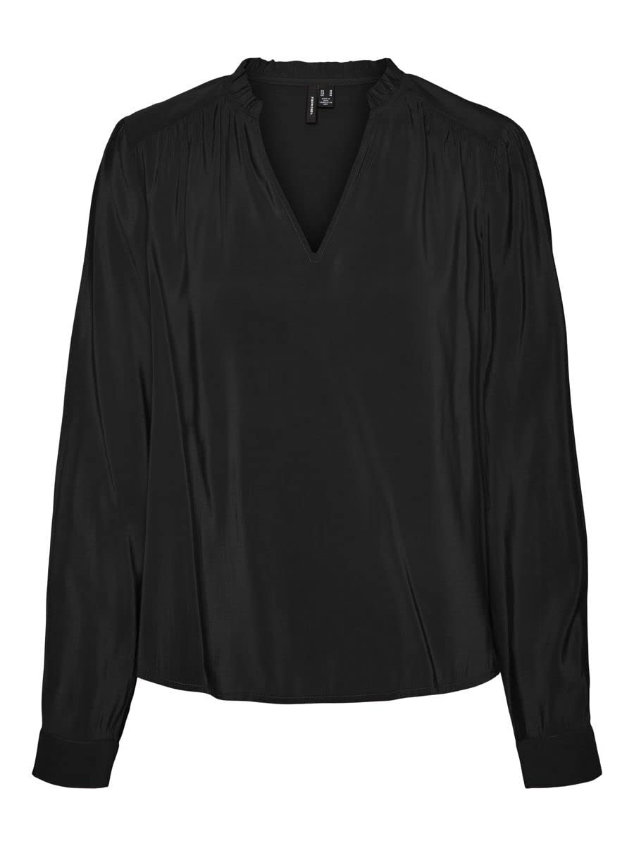Vero Moda Vmbell LS Top Noos Camiseta de Manga Larga para Mujer