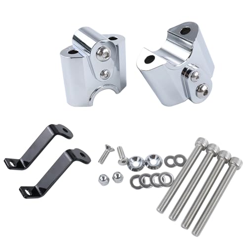 Rehausseur de guidon pour BMW R18 et Classic 2020-2024, adaptateur déporté chrome