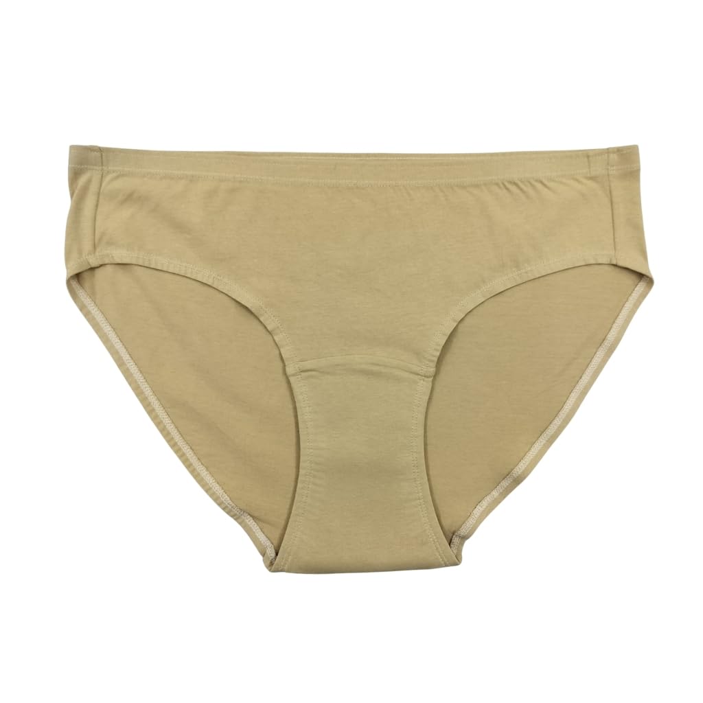 Pristine Life | Leakproof Panties For Women | Wash & Reusable | Absorbs 25ml Of Leaks | Anti Bacterial, Hygienic & Leakproof | Comfy Cotton | Pack Of 1 | Skin | XXL-image-25