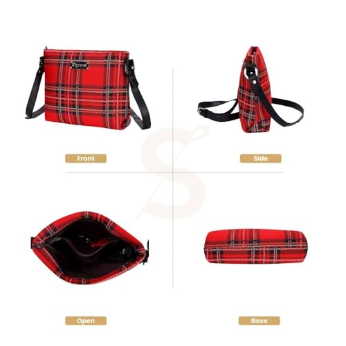Image of Signare Tapestry Crossbody Bag Sling Shoulder Purse for Women
