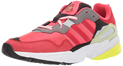 adidas Originals Men's Yung-96, Shock red/Scarlet/Solar Yellow, 8.5 M US
