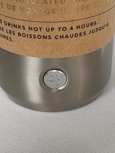 Starbucks 2018 Holiday Season Double Wall Stainless Steel Tumbler, 12 Fl Oz