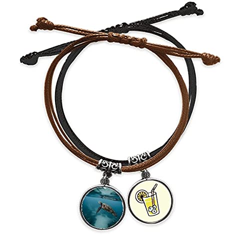 Bracelet ocean sea turtle en cuir, le cadeau ideal pour passionne de nature