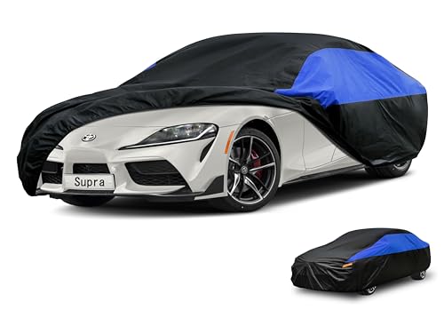 Image of GUNHYI Car Cover Custom Fit Supra (1979-2002) Waterproof All Weather, Lightweight Full Exterior Cover for Automobiles Outdoor Sun UV Rain Dust Snow Wind Protection.