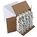 I00000 30 Pack Pre Rolled Napkins with Silver Plastic Cutlery Set, Premium Disposable Silverware, Includes: 30 Forks, 30 Knives, 30 Spoons, 30 Napkins