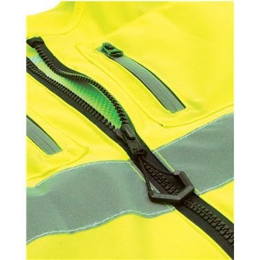 OJ Chaleco Flash 2 Amarillo Fluo cazadora moto reflectante M/L 5